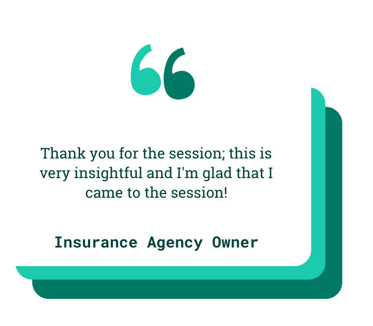 Insurance agency owner reviews David Rashty's training content